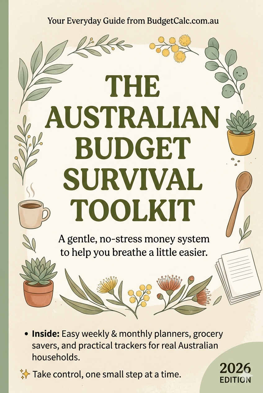 The Australian Budget Survival Toolkit Book Cover